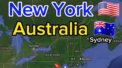 time in ny and australia.